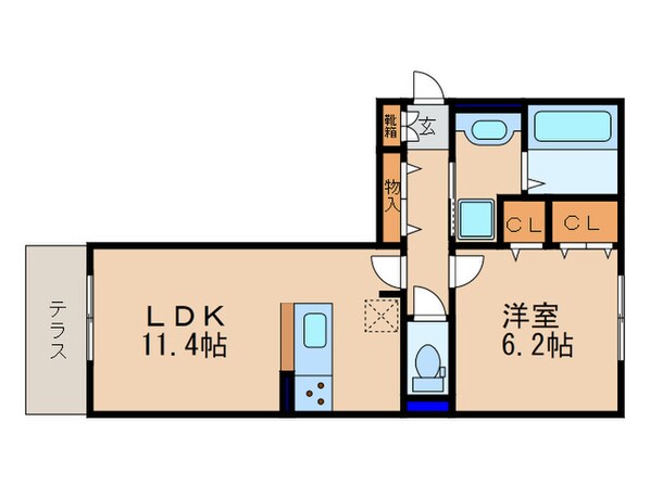 Casa　Entreの物件間取画像